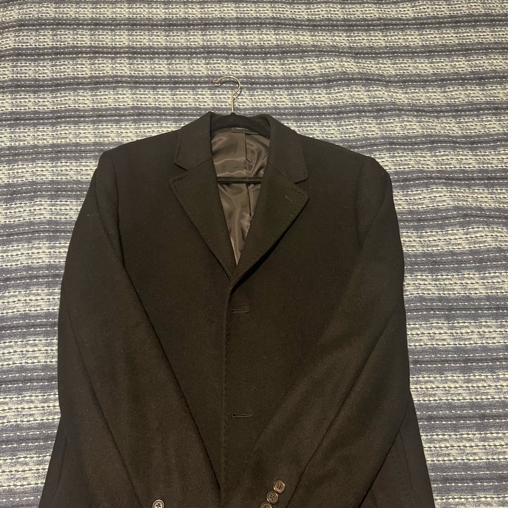 Polo by Ralph Lauren Black Trench Coat Timeless Elegance